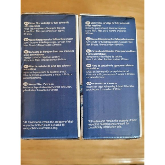 2-Pack Spring Source‎ Coffee Machine Water Filter For Saeco AquaClean CA6903 - Picture 2 of 3